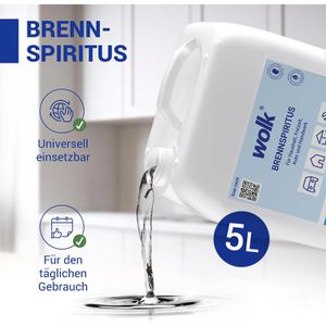 Produktbild für Spiritus Wolk Brennspiritus, 94%Vol.