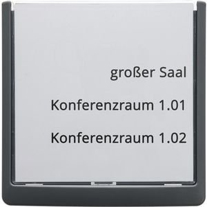 Türschild Böttcher-AG Premium, grau