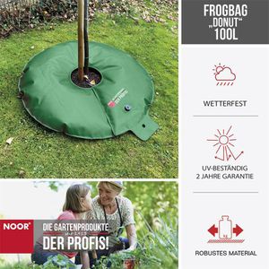 Produktbild für Baumbewässerungssack NOOR Frogbag Donut, 6-8 Stunden,100 Liter