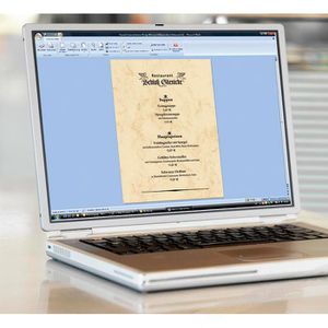 Produktbild für Briefpapier Sigel DP191, beige, A4