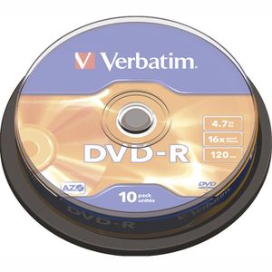 Produktbild für DVD-Rohlinge Verbatim 43523, DVD-R