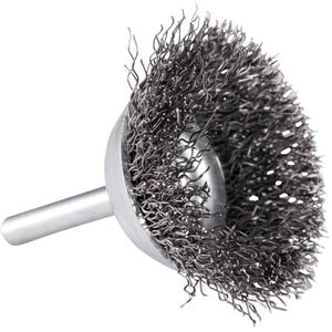 Produktbild für Drahtbürste Makita D-39908, gewellt, Topfbürste