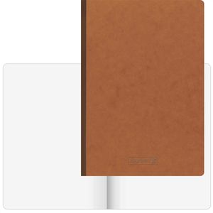 Notizbuch Brunnen FACT!plus, 104347070, braun, A4