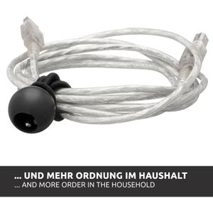 Produktbild für Planenspanner ECENCE 81010113, schwarz, 100 Stück
