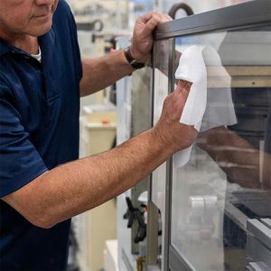 Produktbild für Putztuchrolle Tork exelCLEAN, W1 / W2 / W3, aus Vlies, weiß
