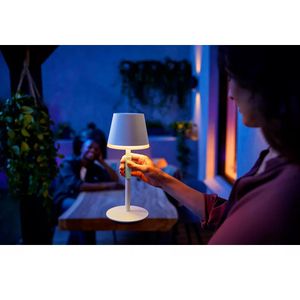 Produktbild für Tischlampe Philips-Hue Ambiance Go, weiß mit LED