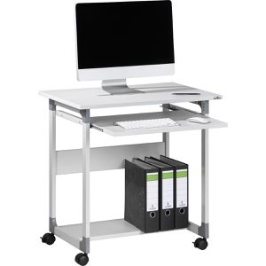 Computertisch Durable 3796-10, SYSTEM, mit Rollen