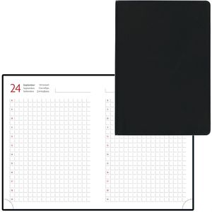 Buchkalender Lediberg 859 Kariert jahresunabhängig