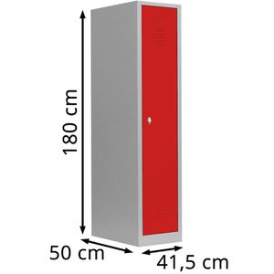 Produktbild für Spind Lüllmann 515114, rot