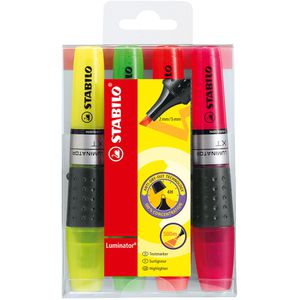 Produktbild für Textmarker Stabilo Luminator, 4 Stück