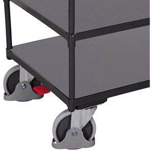 Produktbild für Tischwagen VARIOfit sw-500.650/AG, Metall &amp; Holz