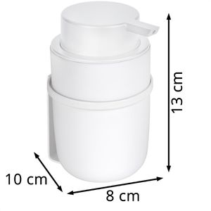 Produktbild für Seifenspender Wenko Carpino Turbo-Loc, 25345100