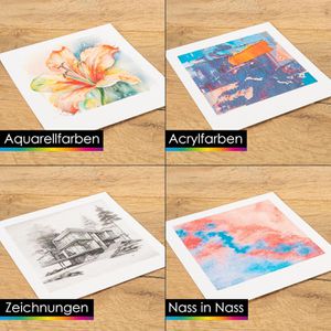 Produktbild für Aquarellpapier OfficeTree 4786, Block, A5