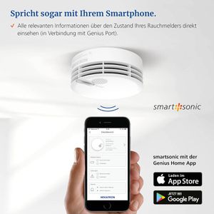 Produktbild für Rauchmelder Hekatron Genius Plus