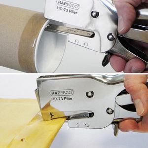 Produktbild für Heftzange RAPESCO HD-73, 1169, aus Metall, chrom