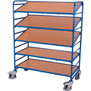 Eurokastenwagen VARIOfit sw-610.301, mit Holzböden