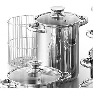 Produktbild für Topfset Kopf Janina 123613, Edelstahl