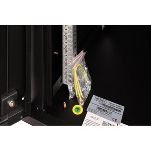 Produktbild für Netzwerkschrank Digitus Unique, DN-19 16U-6/6-SW, 19 Zoll