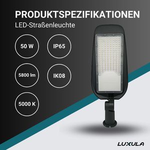 Produktbild für LED-Außenstrahler Luxula LXSL505000, IP65 wasserdicht