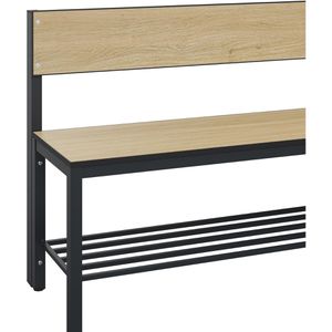 Produktbild für Umkleidebank CP-Möbel 8061-310, Sitzfläche Holz, 150 cm