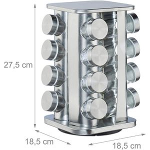 Produktbild für Gewürzkarussell Relaxdays 10026459, drehbar