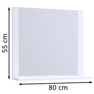 Produktbild für Wandspiegel VCM Lendas 915168, rechteckig