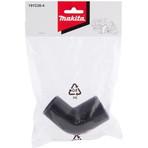 Produktbild für Absaugadapter Makita 191C20-4, Winkelform, Außen-Ø 45 mm