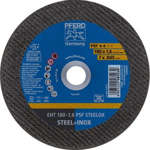 Produktbild für Trennscheibe PFERD-TOOLS EHT 180-1,6 PSF STEELOX