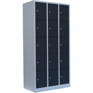 Produktbild für Schließfachschrank ClassiX X-520538, anthrazit