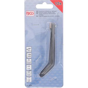 Produktbild für Fühlerlehre BGS-technic 3184, aus Federstahl, gebogen