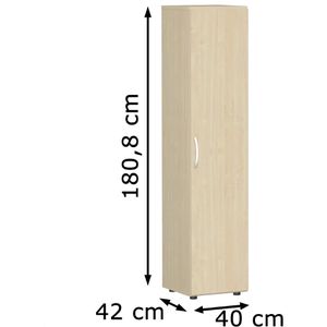 Produktbild für Aktenschrank Geramöbel Flex, aus Holz