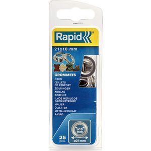 Produktbild für Ösen Rapid 5000412, mit Einschlagwerkzeug