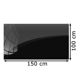 Produktbild für Glas-Magnettafel ALLboards Glasboard