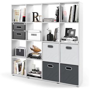 Produktbild für Bücherregal Vicco Karree, weiß