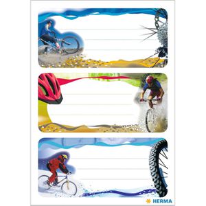 Buchetiketten Herma 5981 Vario, Mountainbike
