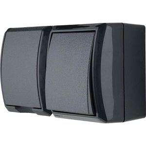 Produktbild für Steckdose REV-Ritter AquaForm, IP44, Aufputz