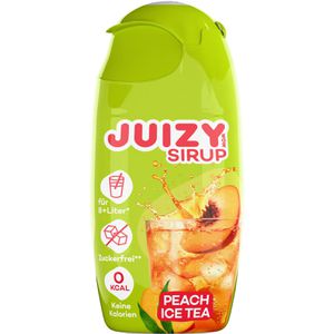 Sirup JUIZY-WOW Peach Ice Tea, zuckerfrei