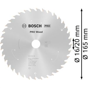 Produktbild für Kreissägeblatt Bosch PRO Wood, 2608837686