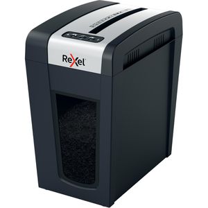 Aktenvernichter Rexel 2020133EU Secure MC6-SL Slim, schwarz