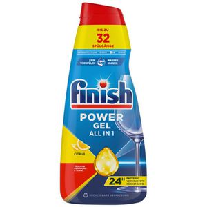 Spülmaschinengel finish Power Gel, All in 1, Citrus