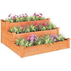 Produktbild für Hochbeet vidaXL 364305, aus Tannenholz