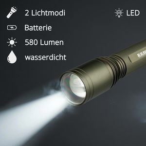 Produktbild für Taschenlampe Blulaxa 10 Watt, LED, mit Batterie