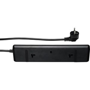 Produktbild für Tischsteckdose McPower 1535939, mit 2 m Schuko Kabel