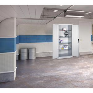 Produktbild für Werkzeugschrank CP-Möbel 8922-00, aus Metall, lichtgrau