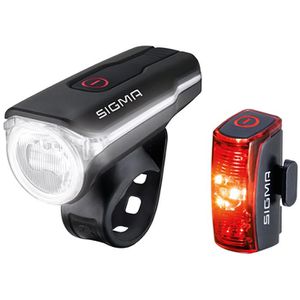 Fahrradlicht Sigma Aura 60 USB + Infinity