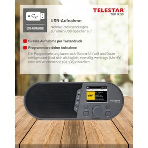 Produktbild für Radio Telestar TOP IR 50