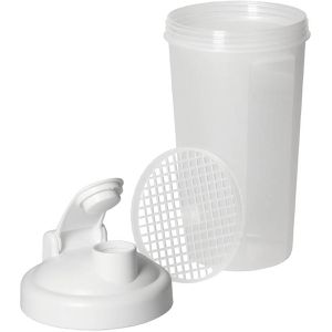 Produktbild für Protein-Shaker Böttcher-AG aus Kunststoff, weiß