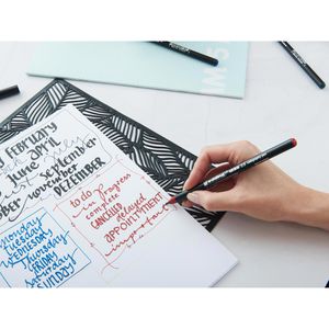 Produktbild für Kalligraphie-Stift Edding 1255 Set, schwarz