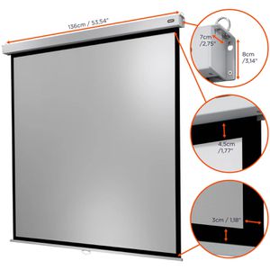 Produktbild für Beamer-Leinwand Celexon Rollo Professional Plus
