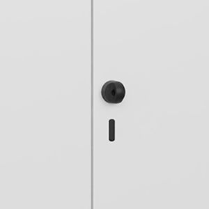 Produktbild für Mehrzweckschrank CP-Möbel Classic Plus, abschließbar, weiß